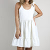 White Marina Short Dress