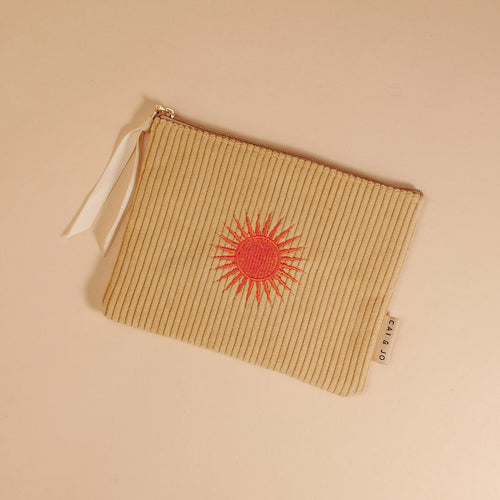 Corduroy Pouch in Pastel
